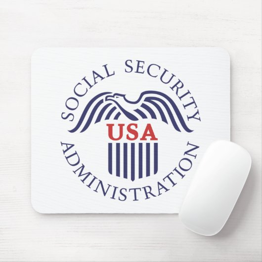 Dienst sociale zekerheid muismat (Met muis)