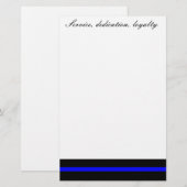 Dienst, toewijding, loyaliteit briefpapier (Voorkant / Achterkant)