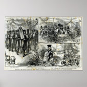 Dienst van de Joodse Synagogue Poster (Voorkant)