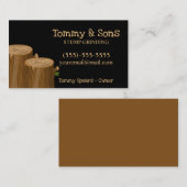 Dienst voor het verwijderen van vulstructuur visitekaartje (Voorkant / Achterkant)