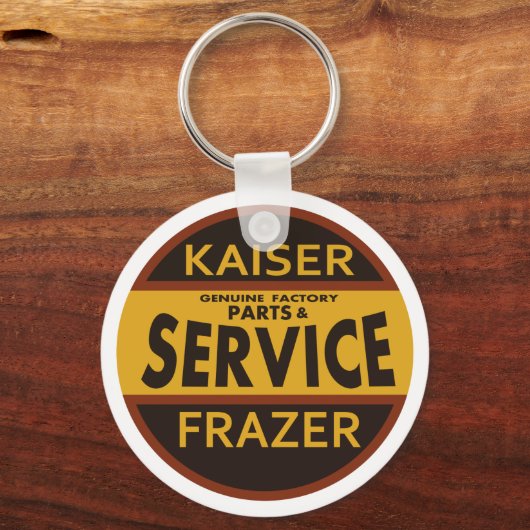  dienstbord Kaiser Frazer Sleutelhanger (Voorkant)