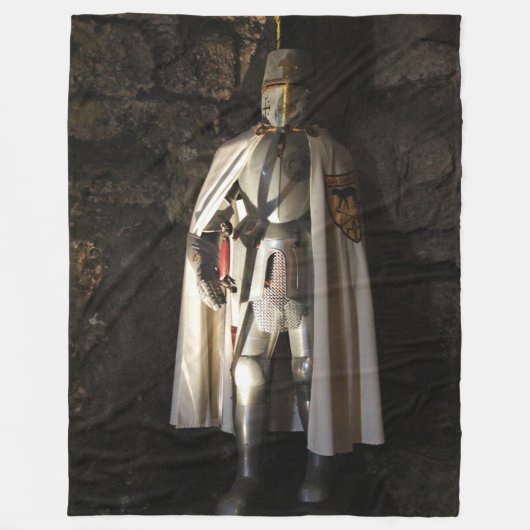 DIENSTDOENDE BEWAKER FLEECE DEKEN (Voorkant)