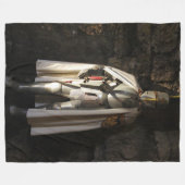 DIENSTDOENDE BEWAKER FLEECE DEKEN (Voorkant (Horizontaal))