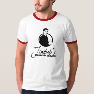 diensten achterdoor van jimbob t-shirt