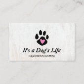 Diensten in verband met het plaatsen en bewerken v visitekaartje (Voorkant)