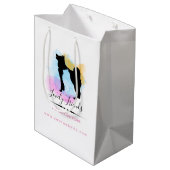 Diensten in verband met kinderverzorging en -verzo medium cadeauzakje (Achterkant Gekanteld)