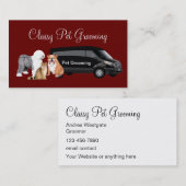 Diensten in verband met klaspet visitekaartje (Voorkant / Achterkant)