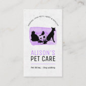 Diensten op het gebied van kinderverzorging / Sitt Visitekaartje (Voorkant)