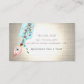 Diensten voor adviestherapie afsprakenkaartje (Achterkant)