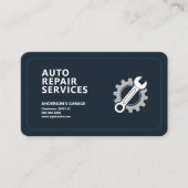 Diensten voor Autoreparatie Visitekaartje (Voorkant)
