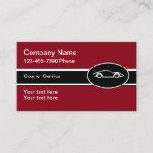 Diensten voor botsing met auto's visitekaartje (Voorkant)