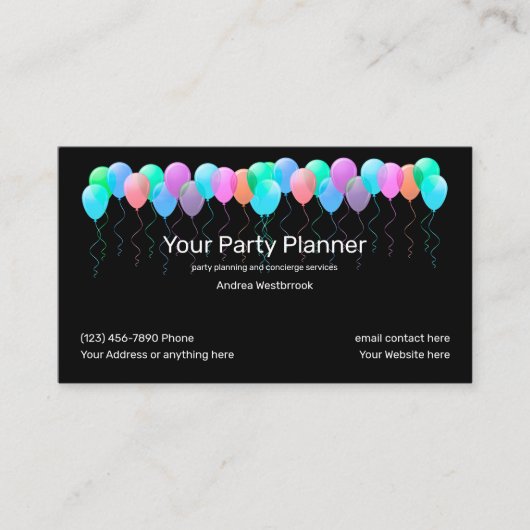 Diensten voor collectieve planning visitekaartje (Voorkant)