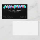 Diensten voor collectieve planning visitekaartje (Voorkant / Achterkant)