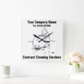 Diensten voor contractreiniging vierkante klok (Huis)