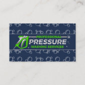 Diensten voor drukreiniging | Zeepbellen Visitekaartje (Voorkant)