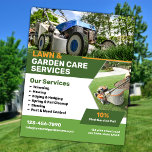 Diensten voor gazon- en tuinonderhoud flyer<br><div class="desc">Introductie van onze premium Lawn and Garden Care Service Business Flyer - de perfecte tool om de uitmuntendheid van uw diensten te laten zien! Maak een blijvende indruk met een gazon en Garden Care Service Business flyer die boekdelen spreekt over uw toewijding aan uitmuntendheid! Foto's en tekst zijn aanpasbaar om...</div>