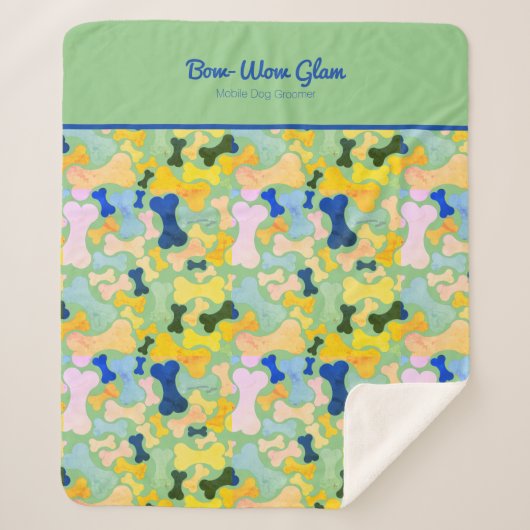 Diensten voor gezelschapsdieren van hondenbeendere sherpa deken (Voorkant)