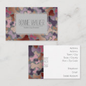 Diensten voor gezelschapsdieren van hondenbeendere visitekaartje (Voorkant / Achterkant)