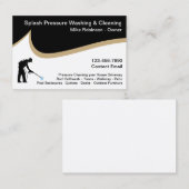 Diensten voor het reinigen en wassen van de druk visitekaartje (Voorkant / Achterkant)