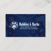 Diensten voor het verzorgen van huisdieren visitekaartje (Voorkant)