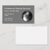 Diensten voor lassen visitekaartje (Voorkant / Achterkant)