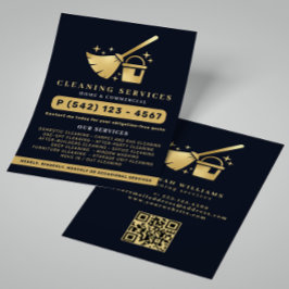 Diensten voor reiniging van zee- en goudmakerijen  flyer