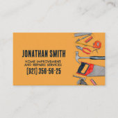 Diensten voor thuisverbetering en reparatie visitekaartje (Voorkant)