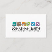 Diensten voor thuisverbetering en reparatie visitekaartje (Voorkant)