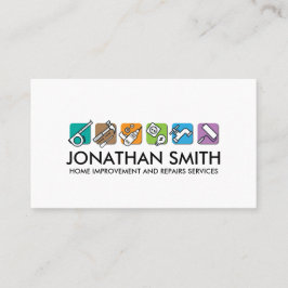 Diensten voor thuisverbetering en reparatie visitekaartje