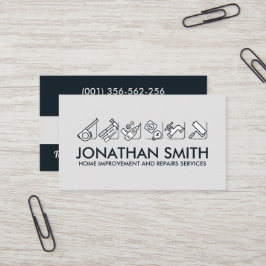 Diensten voor thuisverbetering en reparatie visitekaartje