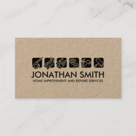 Diensten voor thuisverbetering en reparatie visitekaartje