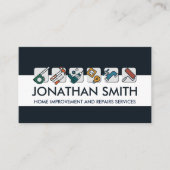 Diensten voor thuisverbetering en reparatie visitekaartje (Voorkant)