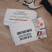 Diensten voor thuisverbetering en reparatie visitekaartje