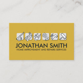 Diensten voor thuisverbetering en reparatie visitekaartje