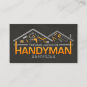 Diensten voor thuisverbetering en reparatie visitekaartje (Voorkant)