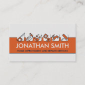 Diensten voor thuisverbetering en reparatie visitekaartje (Voorkant)