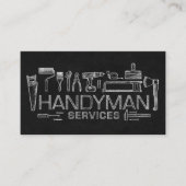 Diensten voor thuisverbetering en reparatie visitekaartje (Voorkant)