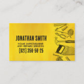 Diensten voor thuisverbetering en reparatie visitekaartje (Voorkant)