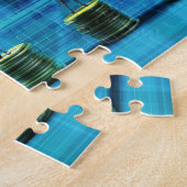 Diensten voor vermogensbeheer en financiële oploss legpuzzel (Zijkant)