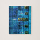 Diensten voor vermogensbeheer en financiële oploss legpuzzel (Verticaal)