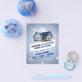 Diensten voor waterspatreiniging in huis flyer (Enkel)