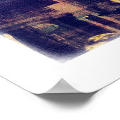 Dienstendistrict Sanfran-see-peaks francisco Poster (Hoek)