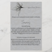 Dienstenmenu Flyer (Voorkant)