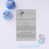 Dienstenmenu Flyer (Enkel)