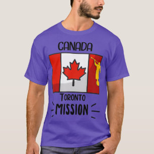Dienstenmissie Canada Toronto Mormon LDS T-shirt