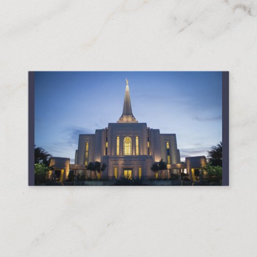 Dienstkaart Contactkaartje (Voorkant)