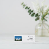 Dienstkaart Contactkaartje (Staand voorkant)