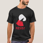 dienstmaagd verzet zich tegen feministisch protest t-shirt (Voorkant)