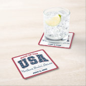 Dienstmeisje in de VS, Sterren, Strepen Bruidsmeis Kartonnen Onderzetters (Insitu)