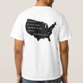 dienstreis t-shirt (Achterkant)